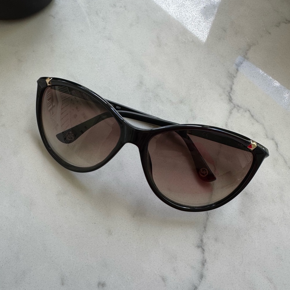 Michael Kors Black Cat-Eye Sunglasses